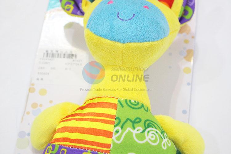 High grade custom cartoon pull line musical plush toy