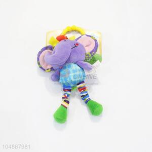 Wholesale custom elephant shape plush waggle toy