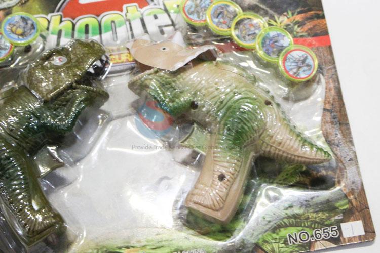 Wholesale Cheap Plastic Dinosaur Shaped Shooting Gun Toys