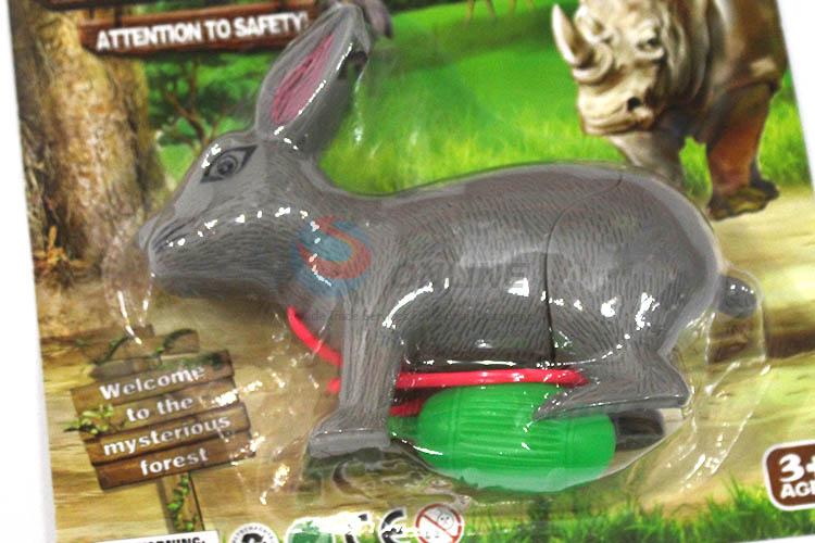 Factory promotional air pressure toy rabbit