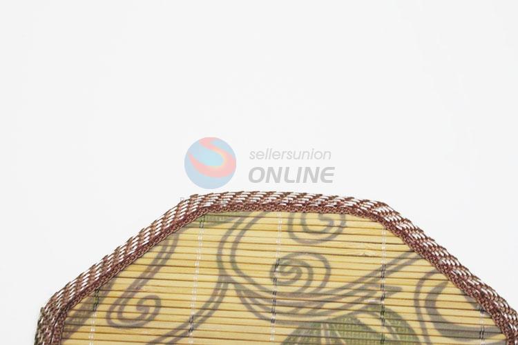 Cheap Price Octagonal Shaped Heat Insulation Table Bamboo Weaving Placemat