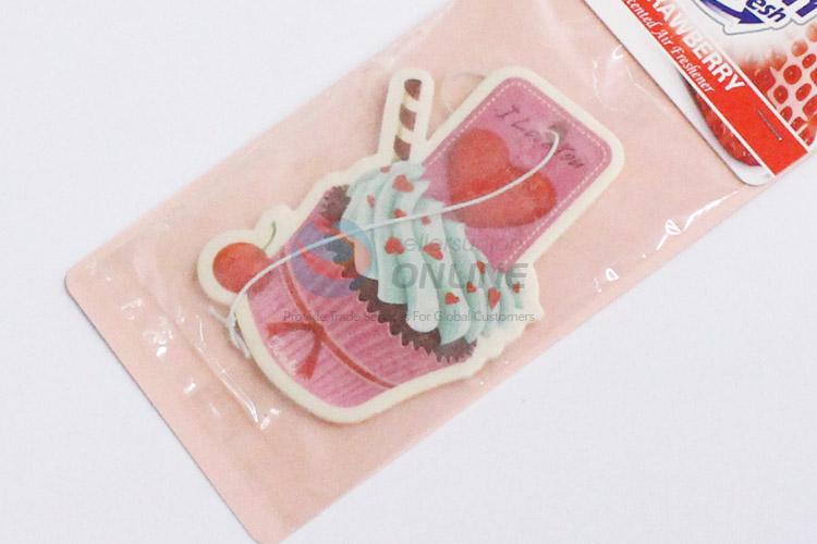 Latest Design Strawberry Scent Car Aroma Car Air Freshener