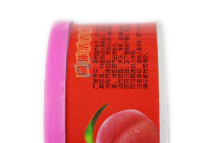 Wholesale custom car air freshener peach flavor