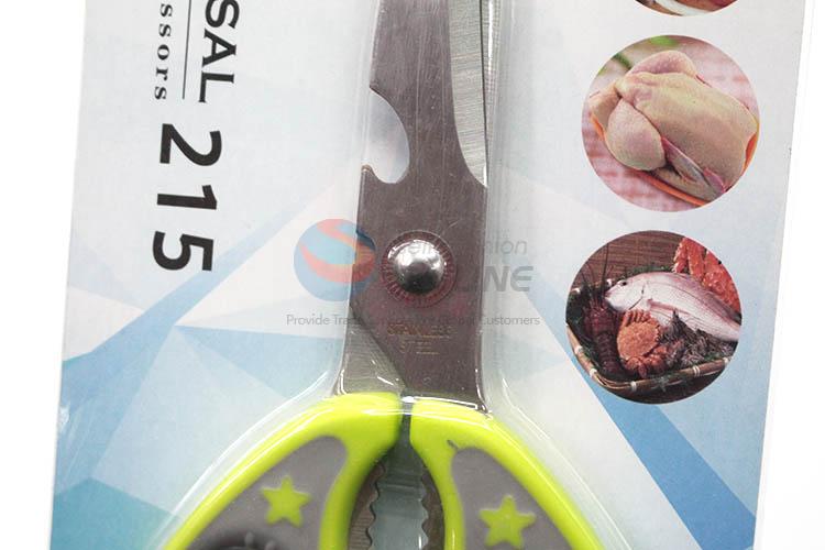 Recent design stainless steel kitchen scissors