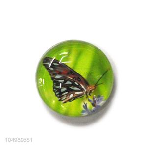 Super quality round epoxy fridge magnet for decoration