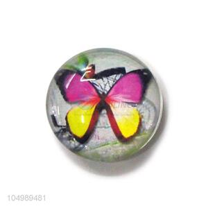 Customized wholesale round epoxy fridge magnet for decoration