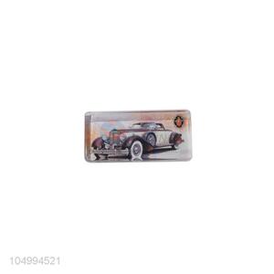 Wholesale premium quality rectangle car epoxy fridge magnet