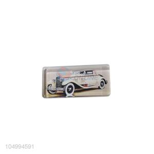 Factory sales rectangle car epoxy fridge magnet