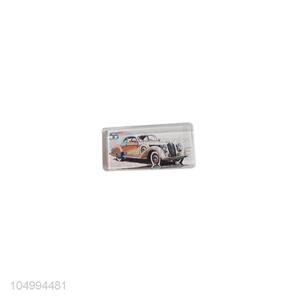 Wholesale low price rectangle car epoxy fridge magnet