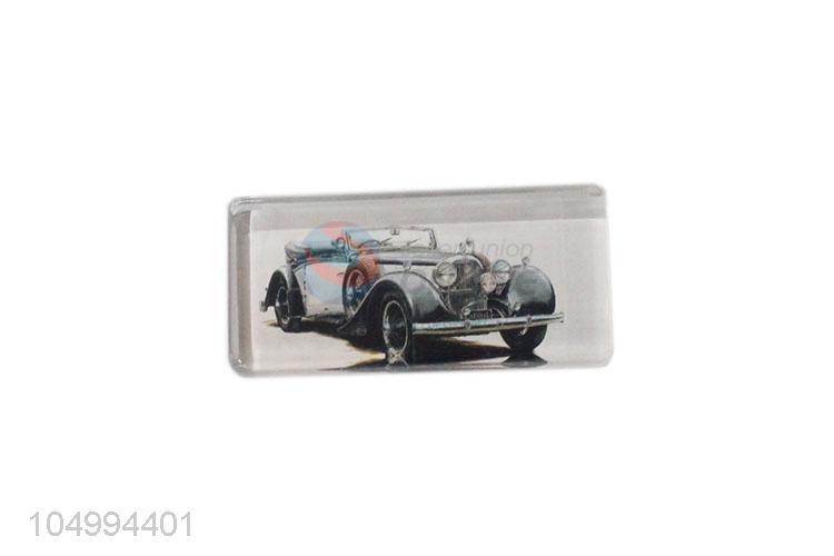 China factory rectangle car epoxy fridge magnet