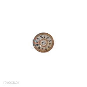 Best selling round clock pattern epoxy fridge magnet