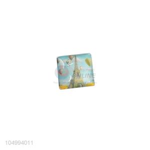 Bottom price square tower pattern epoxy fridge magnet