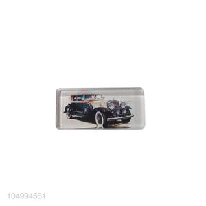 Factory directly sell rectangle car epoxy fridge magnet