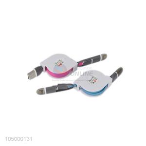 Good quality 2 in 1 usb date line/usb cable for Android and Iphone