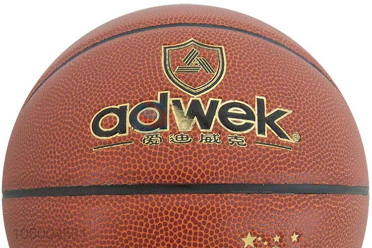 Factory sales outdoor size 7 pu basketball