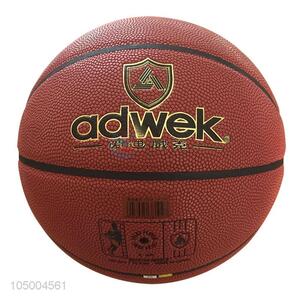 High grade custom standard size 7 pu basketball