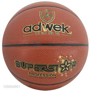Factory sales outdoor size 7 pu basketball