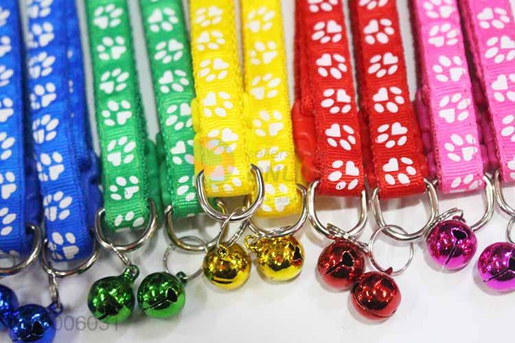 Special Design Colorful Pet Supplies Bell Collar For Dog