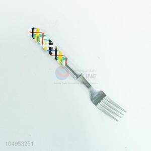 Wholesale Table Fork with Color Hand
