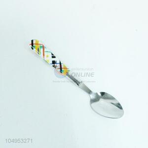 Stainless Steel Spoon With Color Hand