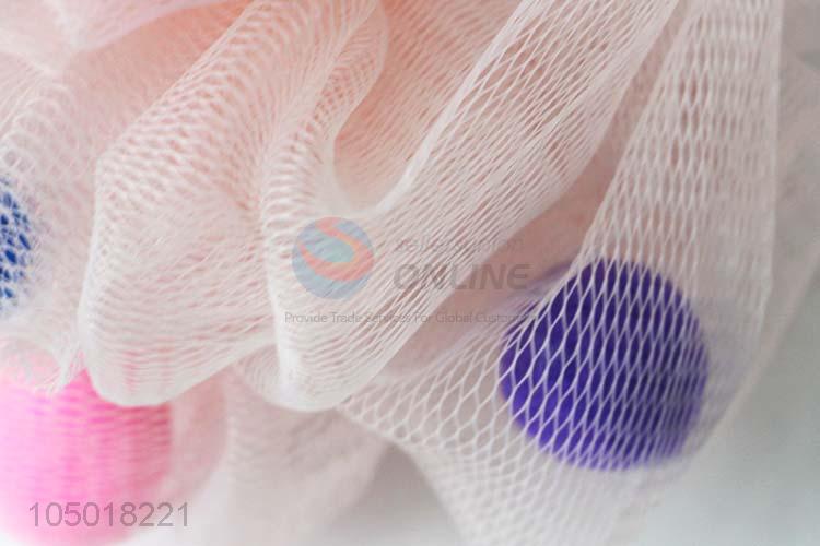 New Arrival Wholesale Bathroom Parts Body Mop, Bath Flower, Ball Sponge Shower