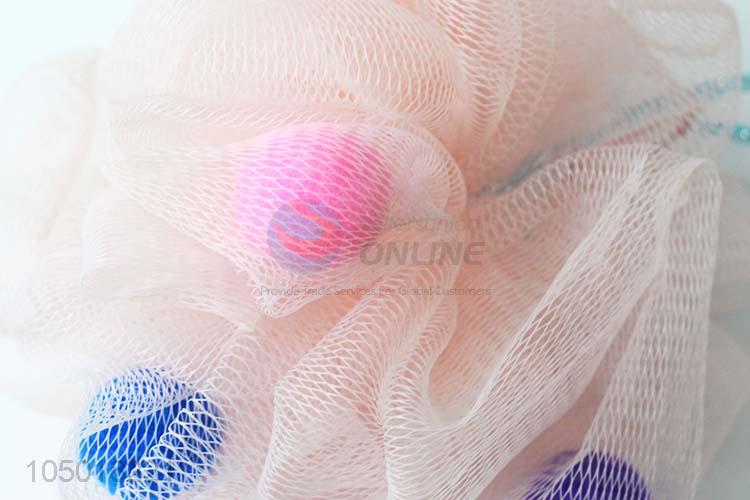 New Arrival Wholesale Bathroom Parts Body Mop, Bath Flower, Ball Sponge Shower