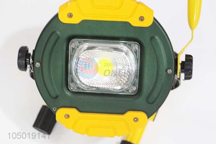 Hot Selling Green Color Round Shaped Working Light with Battery Charge, Charging Line Charge