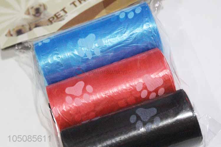 Super quality pet supplies dog waste bag garbage bag