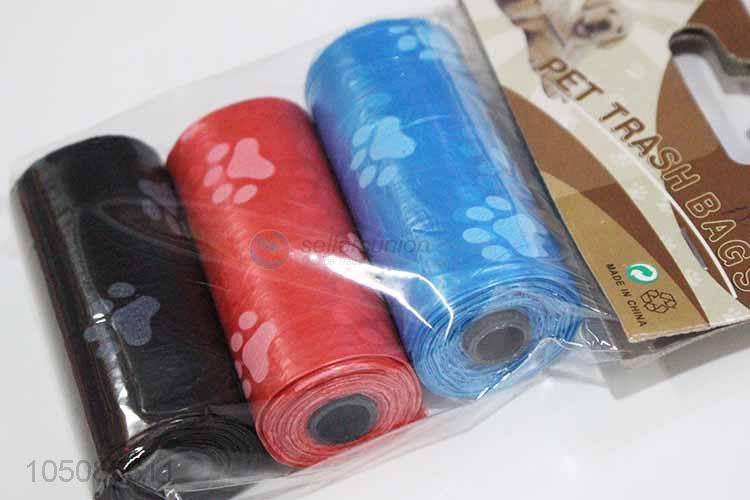 Super quality pet supplies dog waste bag garbage bag