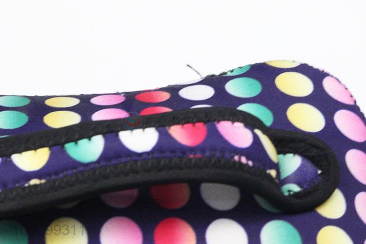 Fancy Design Cosmetic Bag Makeup Organizer Dots Printing Bag