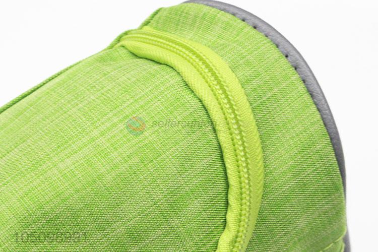 Simple Style Green Color Waterproof Polyester Bra Underwear Storage Bag