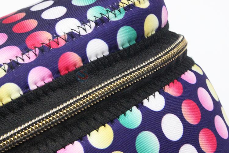 Fancy Design Cosmetic Bag Makeup Organizer Dots Printing Bag