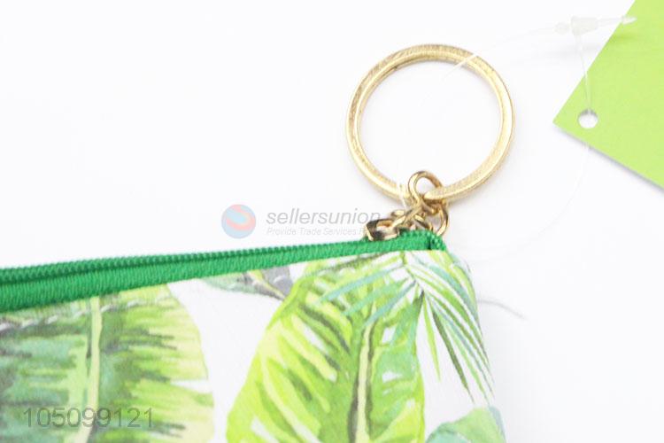 Exquisite Wholesale Green Leaf Pattern Travel Waterproof Organizer Bag