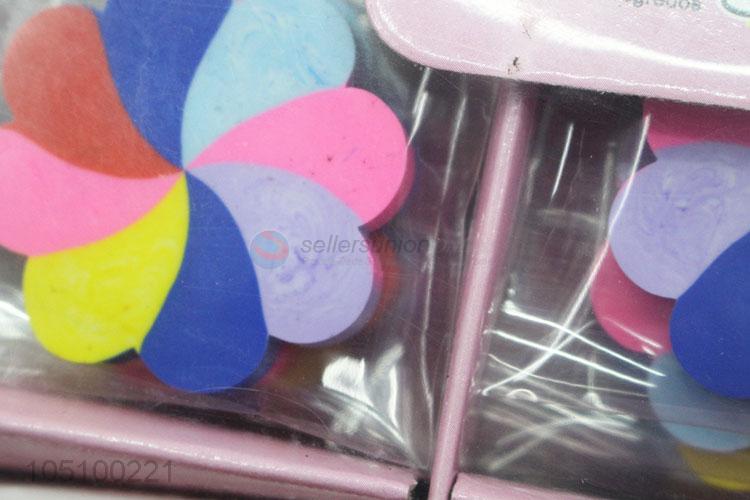 Hot Sale 3D Colorful Heart Shaped Eraser