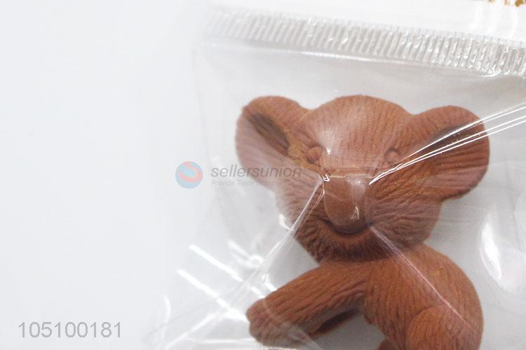 Hot Sale 3D 
Cartoon Koala Model Eraser for Students/Office