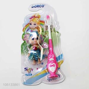 Wholesale Unique Design Baby Toothbrush with Toy