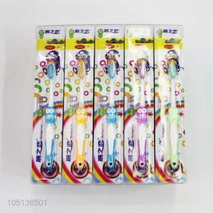 Soft Toothbrushes Children Safely Cartoon Handle Brush