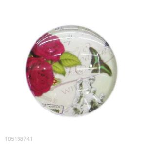 Factory customized decorative dome crystal fridge magnet