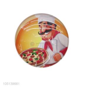 Factory promotional 3d dome glass crystal fridge magnet