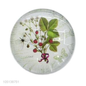 China wholesale home decor dome glass epoxy fridge magnet