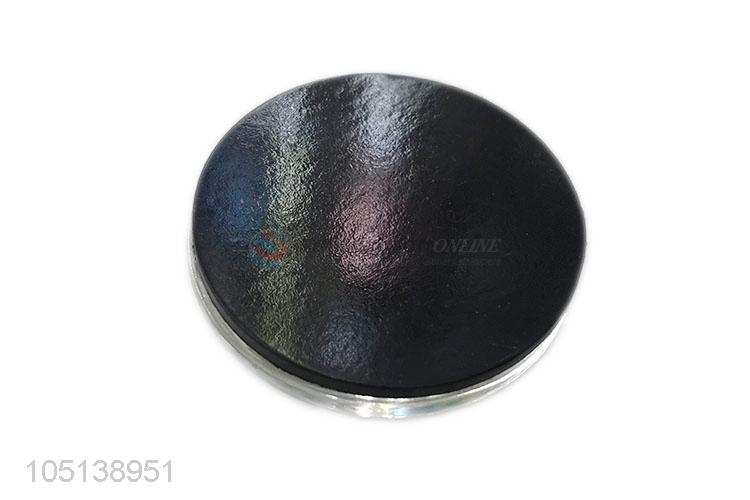 High quality round glass crystal fridge magnet