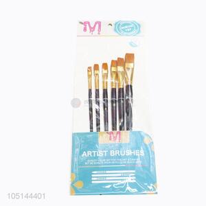 Factory Direct Supply 6 Pcs/Set Paint Brush Set for Students