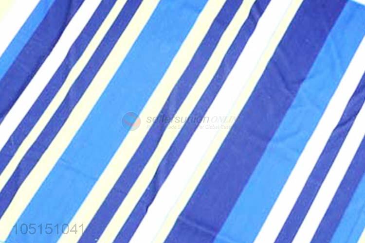 Custom Good Quality Striped Yoga Mat Soft Roundie Picnic Mat