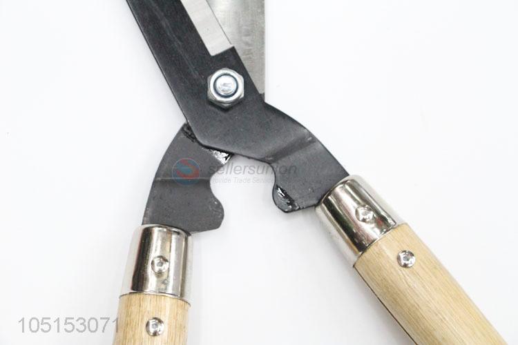 Hot Sale Wooden Handle Garden Shears Gardening Secateurs Garden Scissors