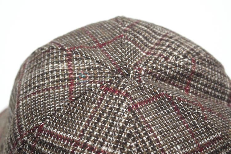 Cheap Price Casual Fisherman Caps Plaid Hats For Women