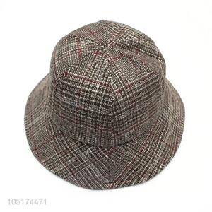 Cheap Price Casual Fisherman Caps Plaid Hats For Women