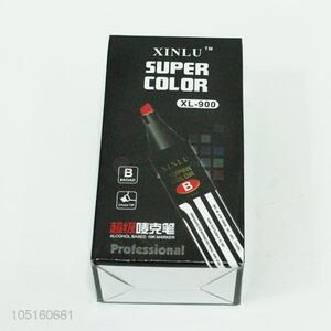 6Pcs/Set Fluorescent pen hook pen color Mark pen