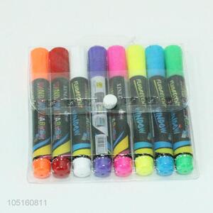 8Pcs/Set Fluorescent Marker Colored Art Painted