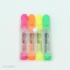 4Pcs/Set Colorful Mini Highlighter Pen Marker Pens