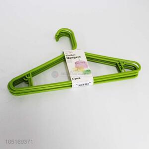 Superior quality 6pcs plastic clothes rack